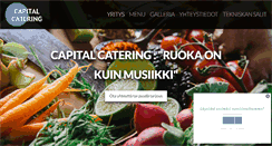 Desktop Screenshot of capitalcatering.fi