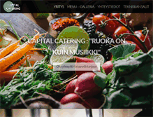 Tablet Screenshot of capitalcatering.fi